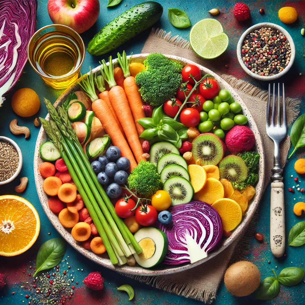 qué dieta ayuda a mejorar la salud intestinal con alimentos naturales.