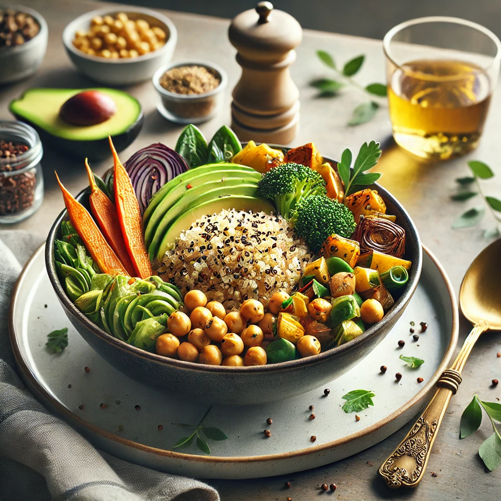 Comida rica en fibra y nutrientes