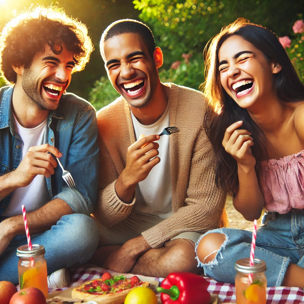 Compartir y disfrutar con amigos puede reducir la ansiedad.