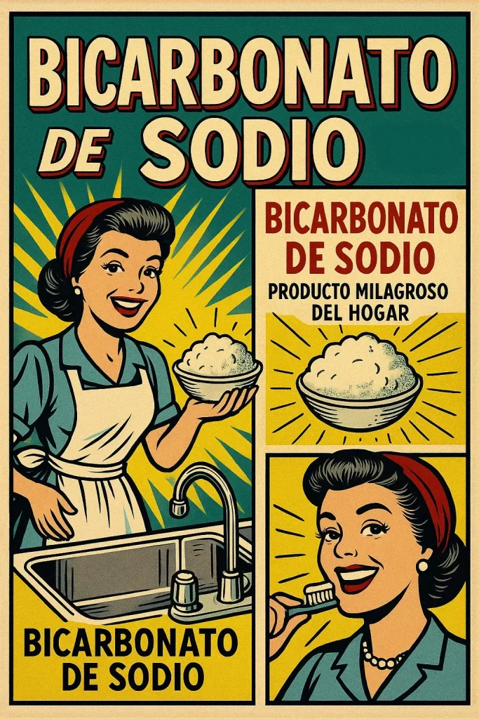 infografía bicarbonato cocina y mucho más