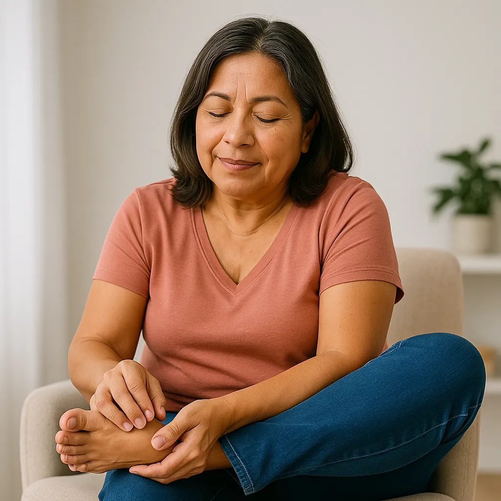 Recomendamos masajear la fascia plantar y el talon todos los días