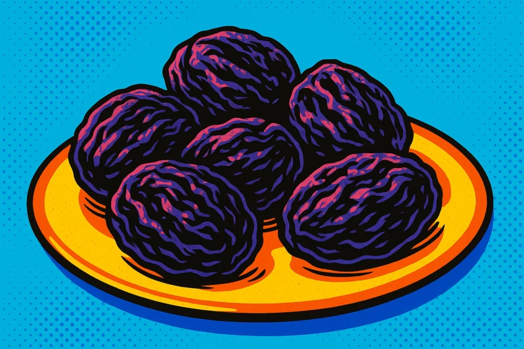 Porciones recomendadas - ¿cuántas ciruelas pasas al día?