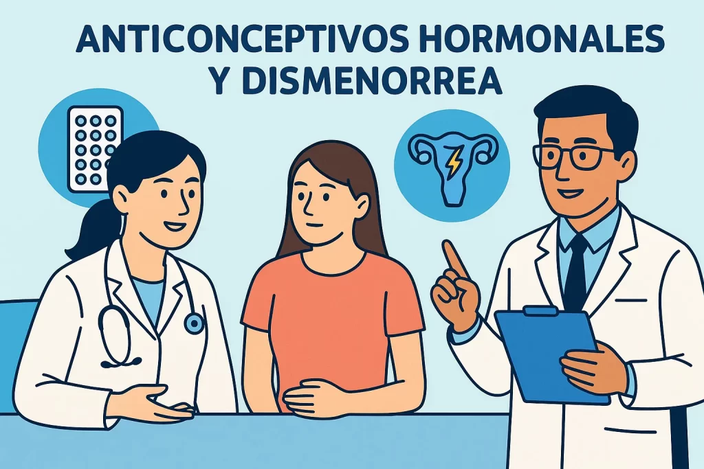 los anticonceptivos pueden ayudar a disminuir la intensidad de los cólicos
