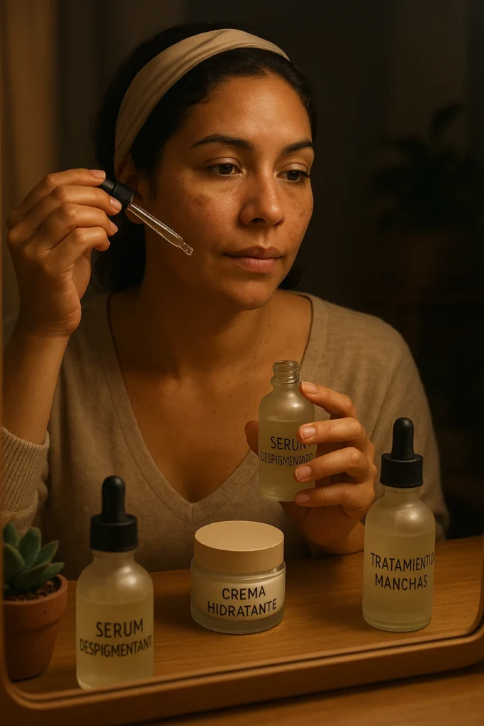 Tipos Comunes de Manchas en la cara