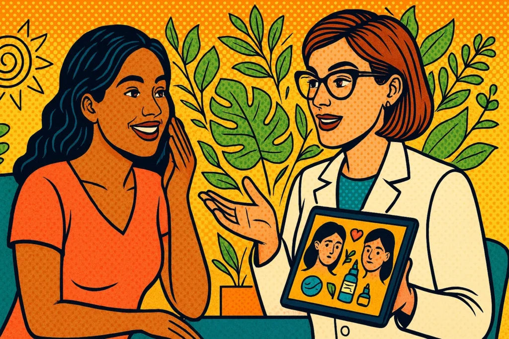 Visita a tu dermatólogo