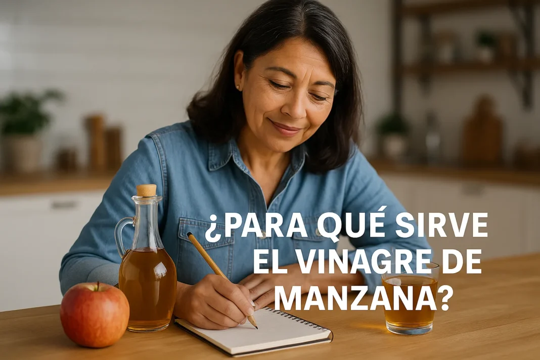 Para que sirve el vinagre de manzana