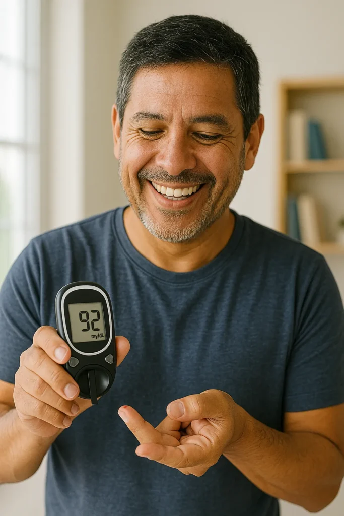 vinagre de manzana, control de niveles de glucosa