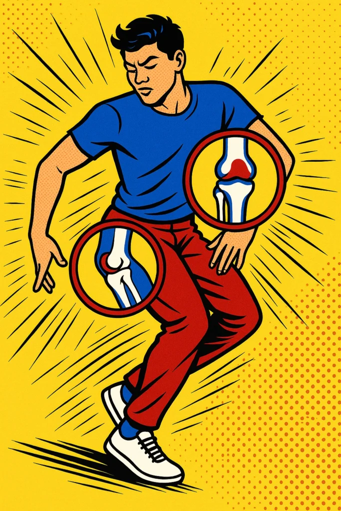 Movimiento sin dolor rodillas y caderas saludables