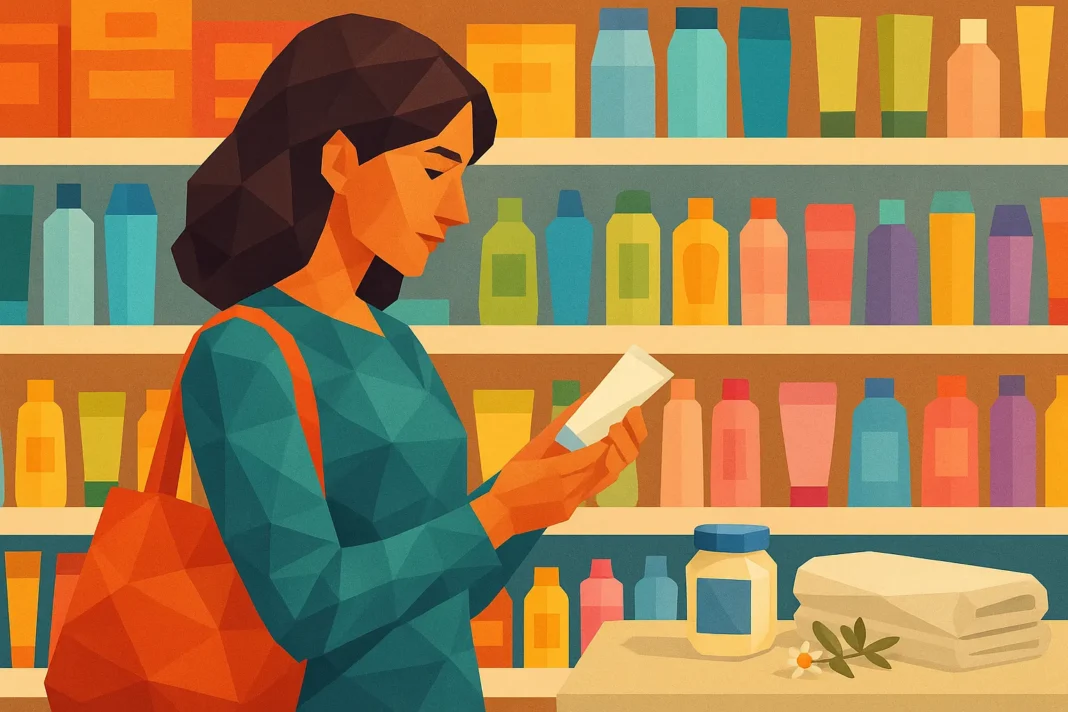 Revisar etiquetas para elegir productos sin fragancias irritantes