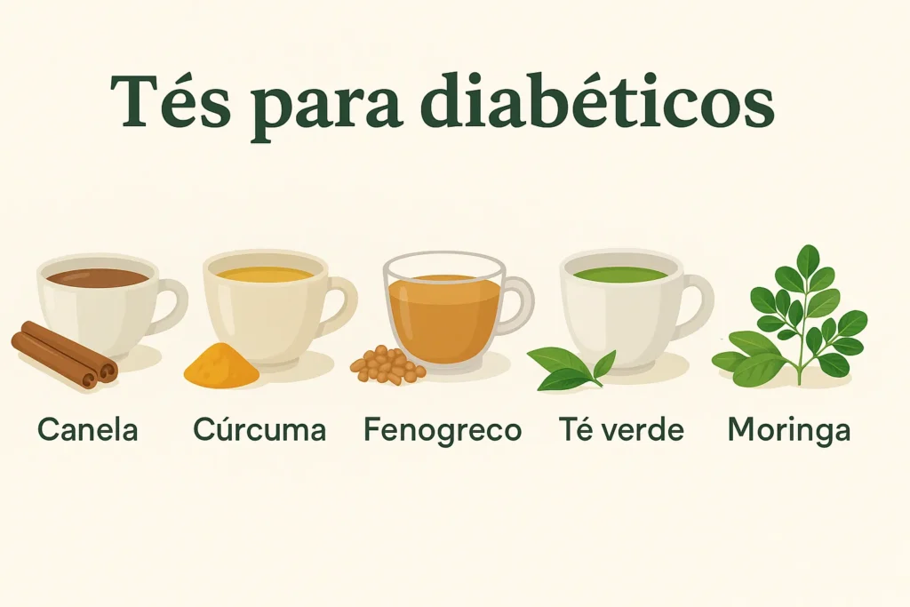 Tés para diabéticos