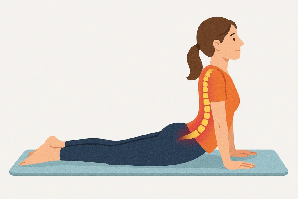 Extensión McKenzie para aliviar dolor de ciática