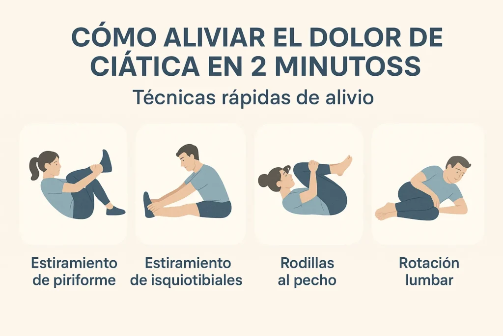infografía_técnicas_rapidas_de alivio para la ciática