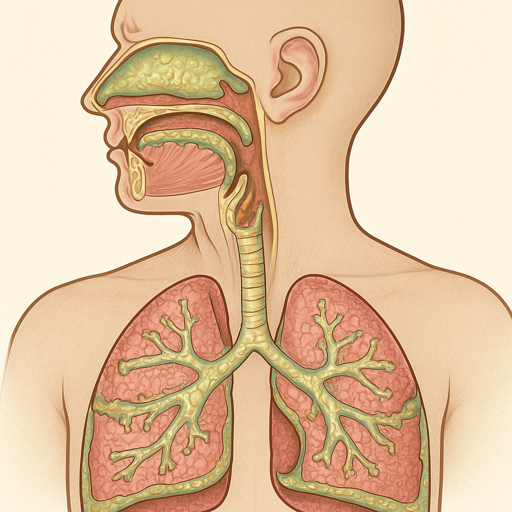 Sistema Respiratorio - Ilustración